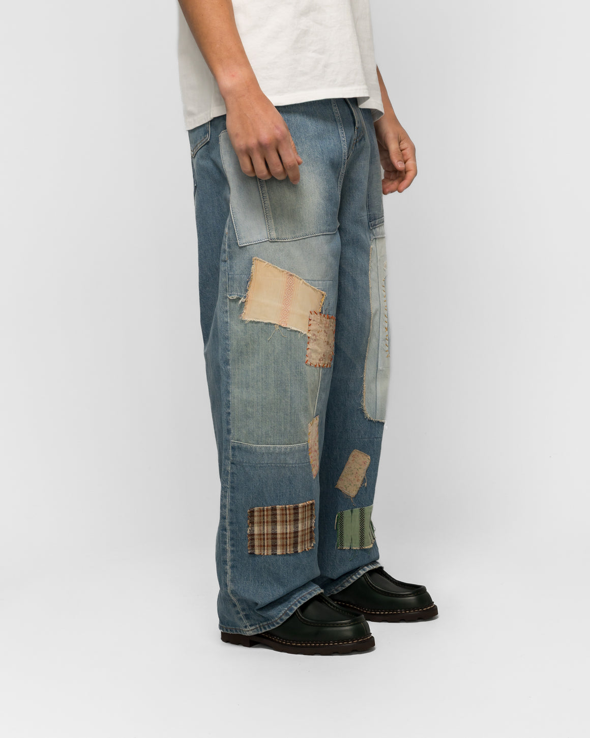 Kapital - 14oz Denim 5P Baggy Pants (BETHAL-PAL remake) - PRO - UP THERE
