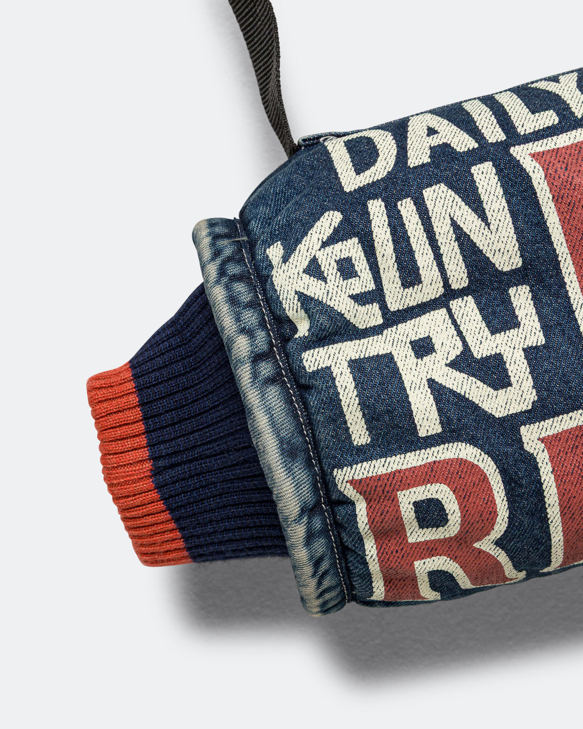 Kapital - 14oz Denim Hand Muff (DENIM REPAIR) - Pro - UP THERE