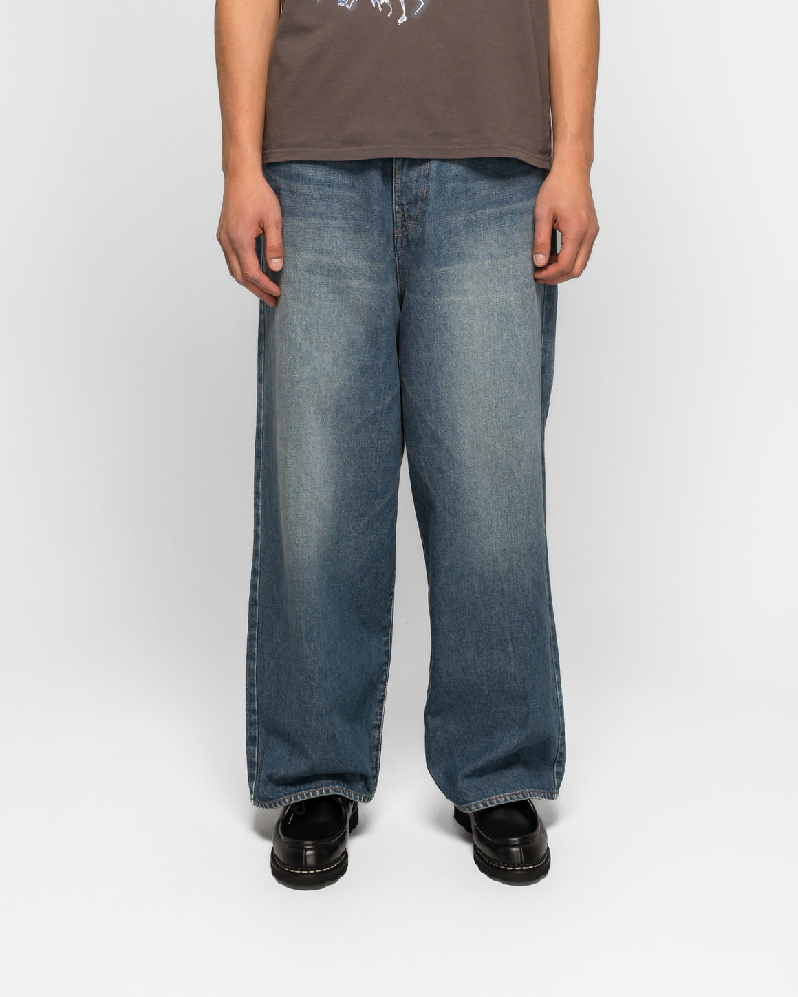 Kapital - 14oz Denim PORT Baggy Pants - PRO - UP THERE