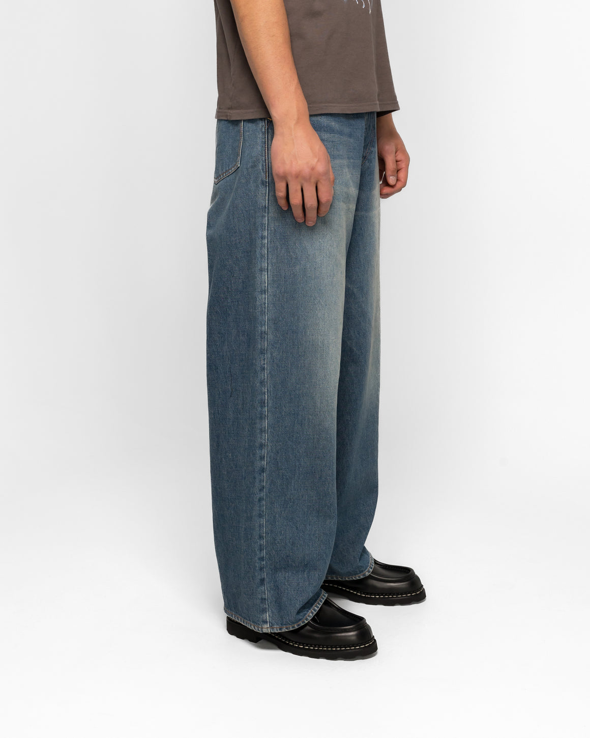 Kapital - 14oz Denim PORT Baggy Pants - PRO - UP THERE