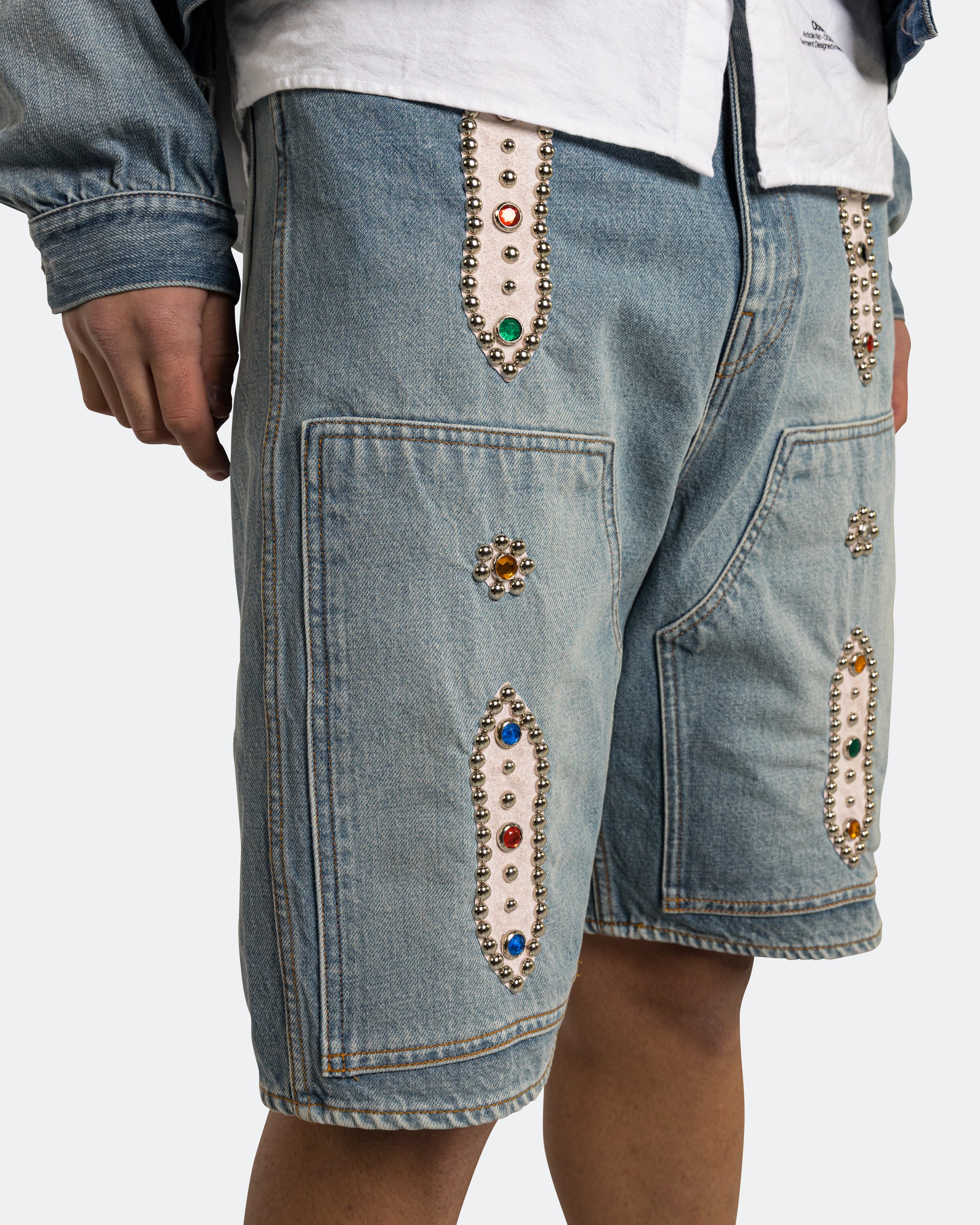 14oz Denim Shorts (STUDS Remake) - PRO | UP THERE