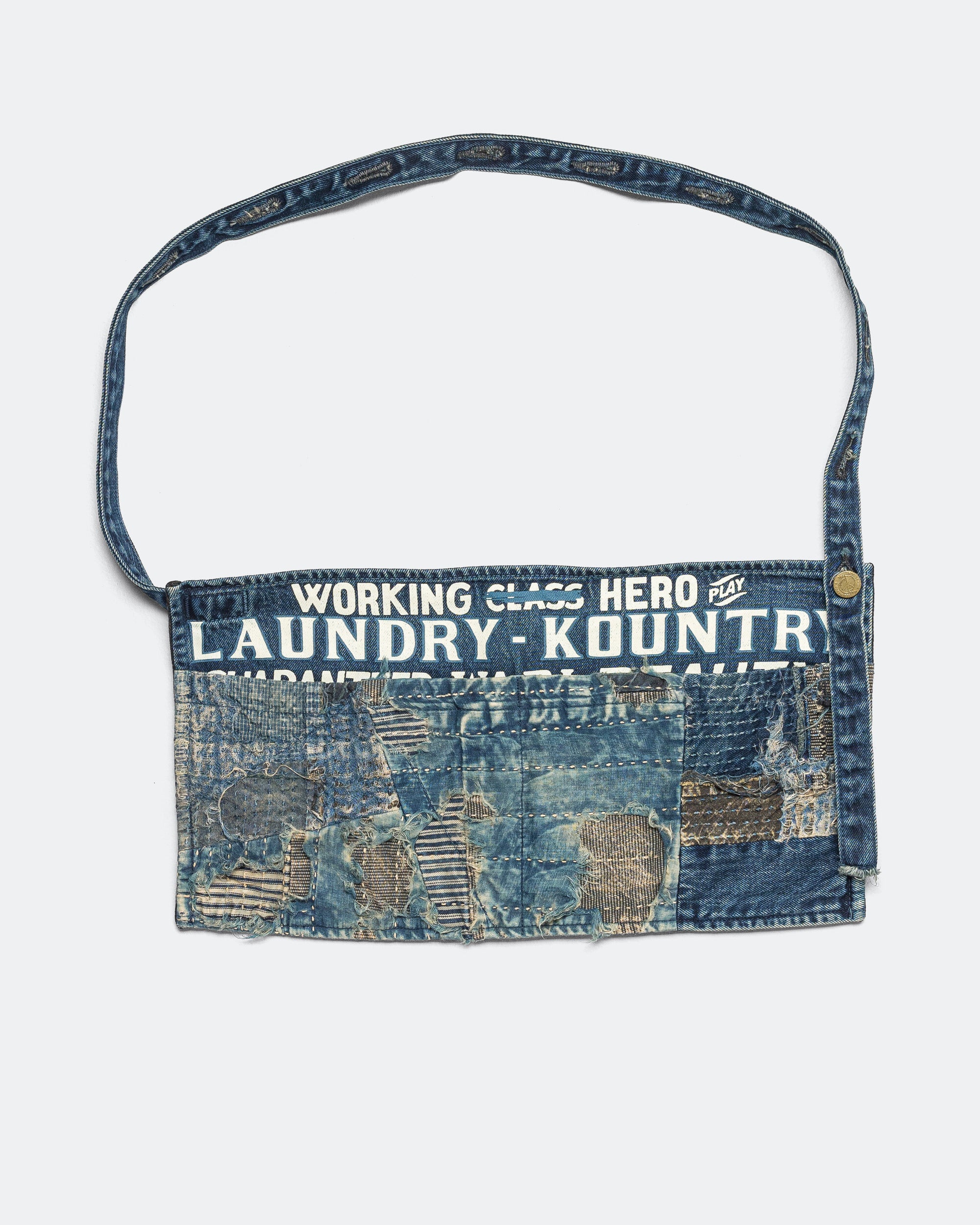 Kapital - BORO AD Apron - Indigo | UP THERE