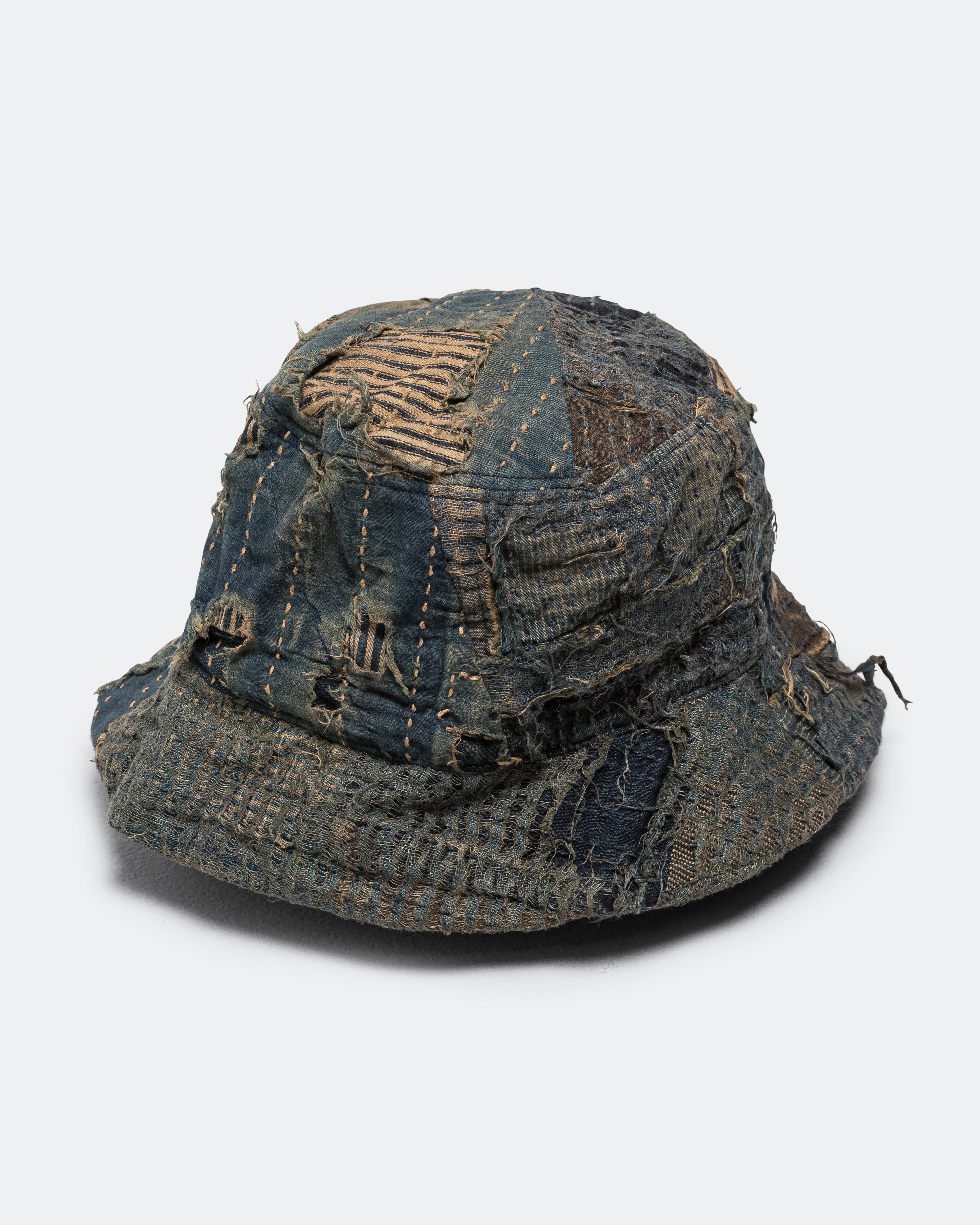 Kapital - BORO Bucket Hat - IDG | UP THERE