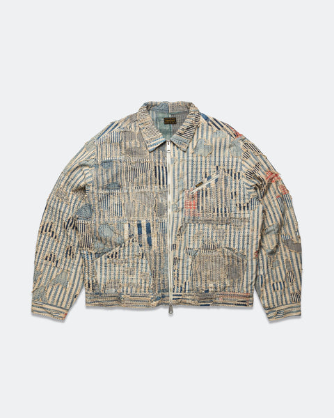 ジャケット・アウター kapital boro jacket kapital-boro-distressed-
