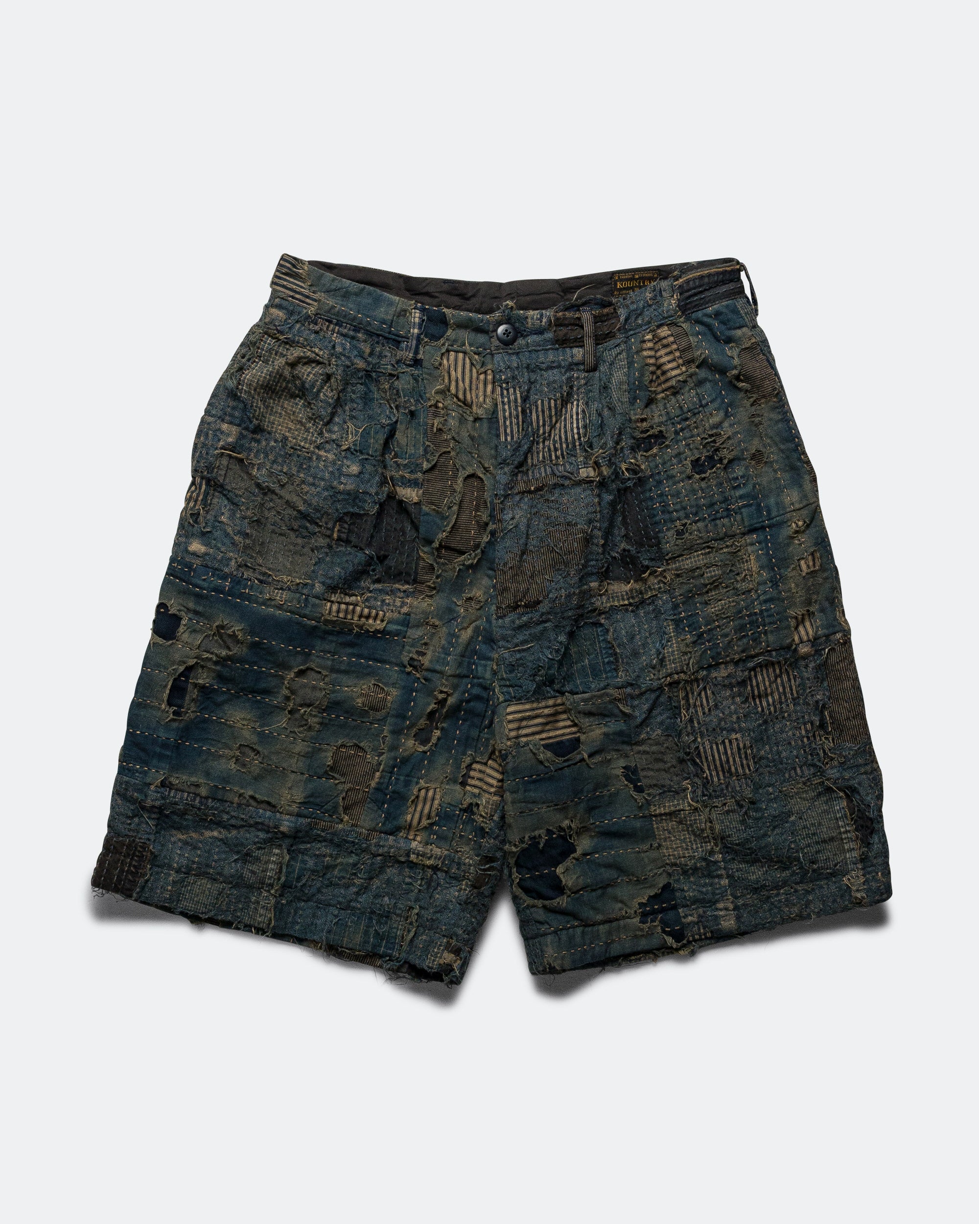 Kapital - BORO IVY Short Pants - Indigo | UP THERE