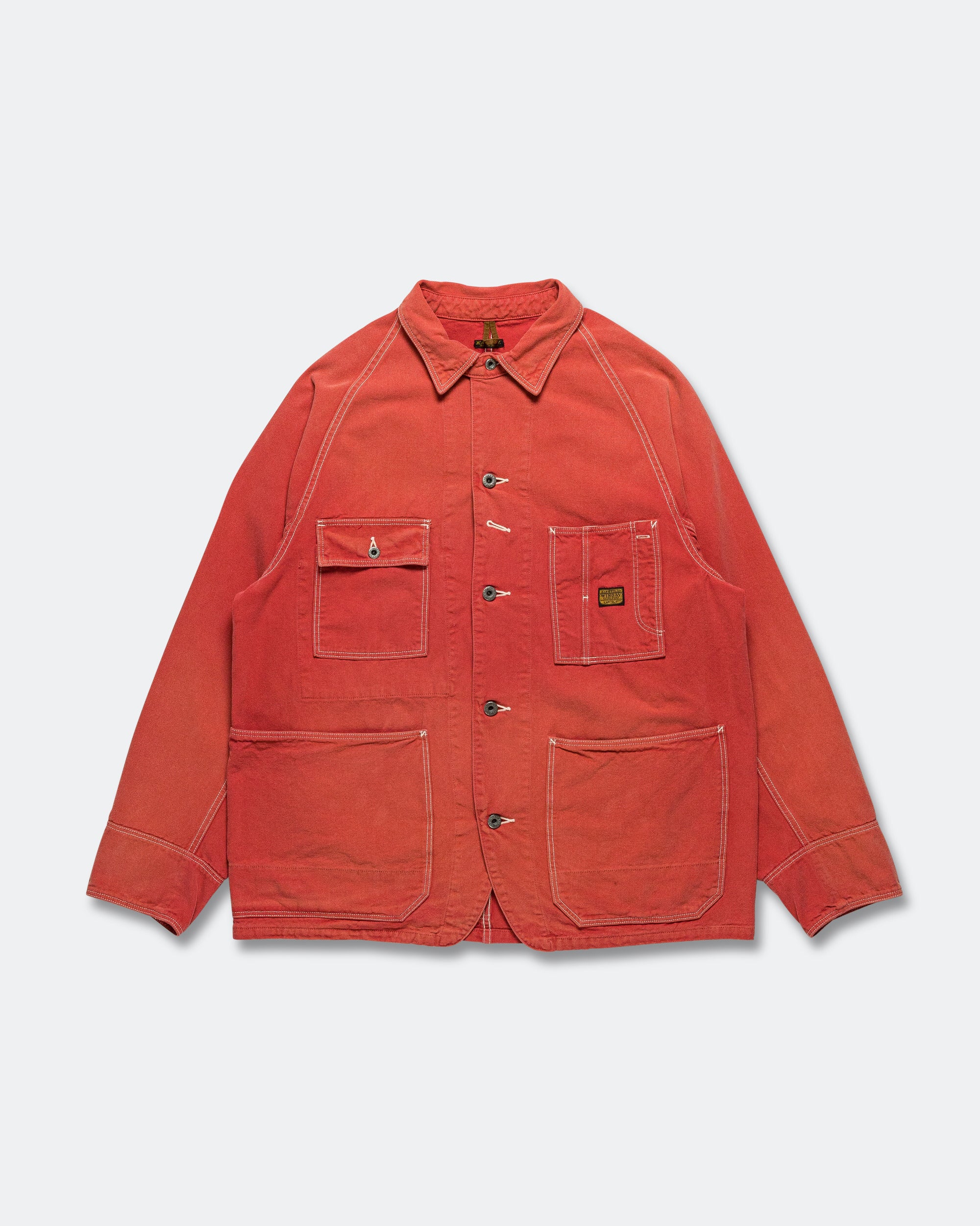 Kapital - Canvas CACTUS Coverall - CALIFORNIA RED | UP THERE