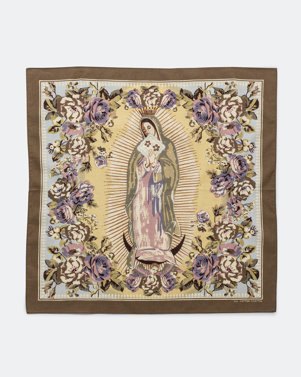 Kapital - Colour Bandana (PECKISH MARIA) - Brown - UP THERE