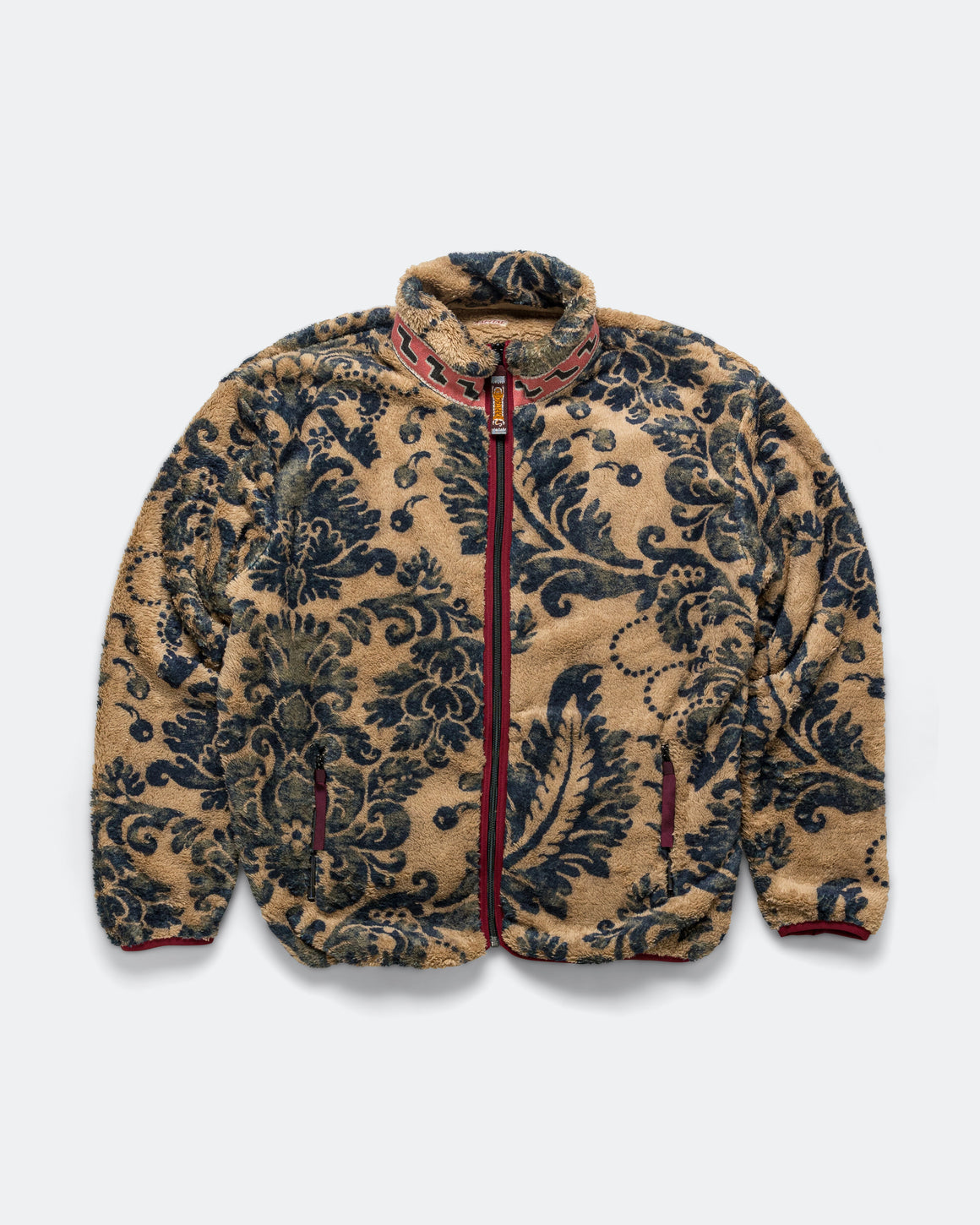 Kapital - DAMASK Fleece ZIP Blouson (VirginMary) - Beige - UP THERE