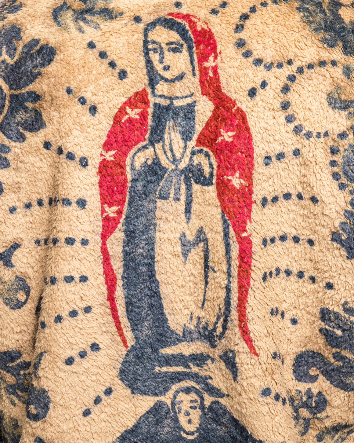 Kapital - DAMASK Fleece ZIP Blouson (VirginMary) - Beige - UP THERE