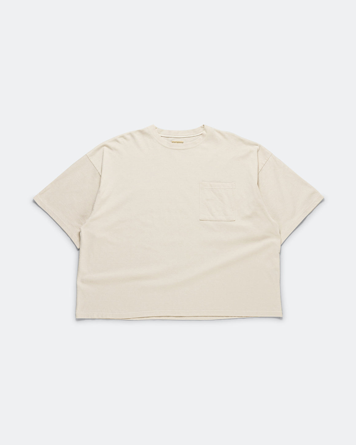 Kapital - Jersey 2TONES BIG Pocket T (BONES) - Trico - UP THERE