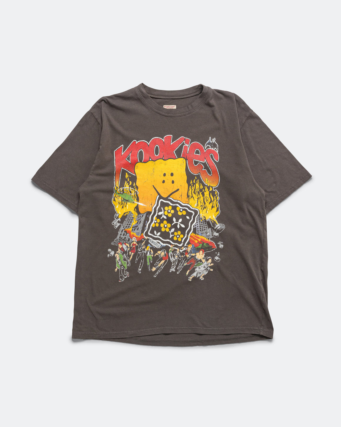 Kapital - 20/-Jersey Crew T (BUSTER PECKISH BOWY) - I-B - UP THERE