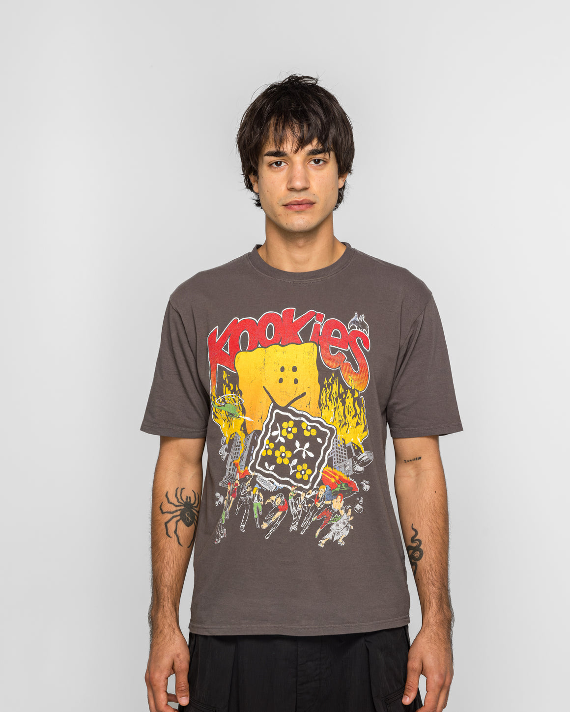 Kapital - 20/-Jersey Crew T (BUSTER PECKISH BOWY) - I-B | UP THERE