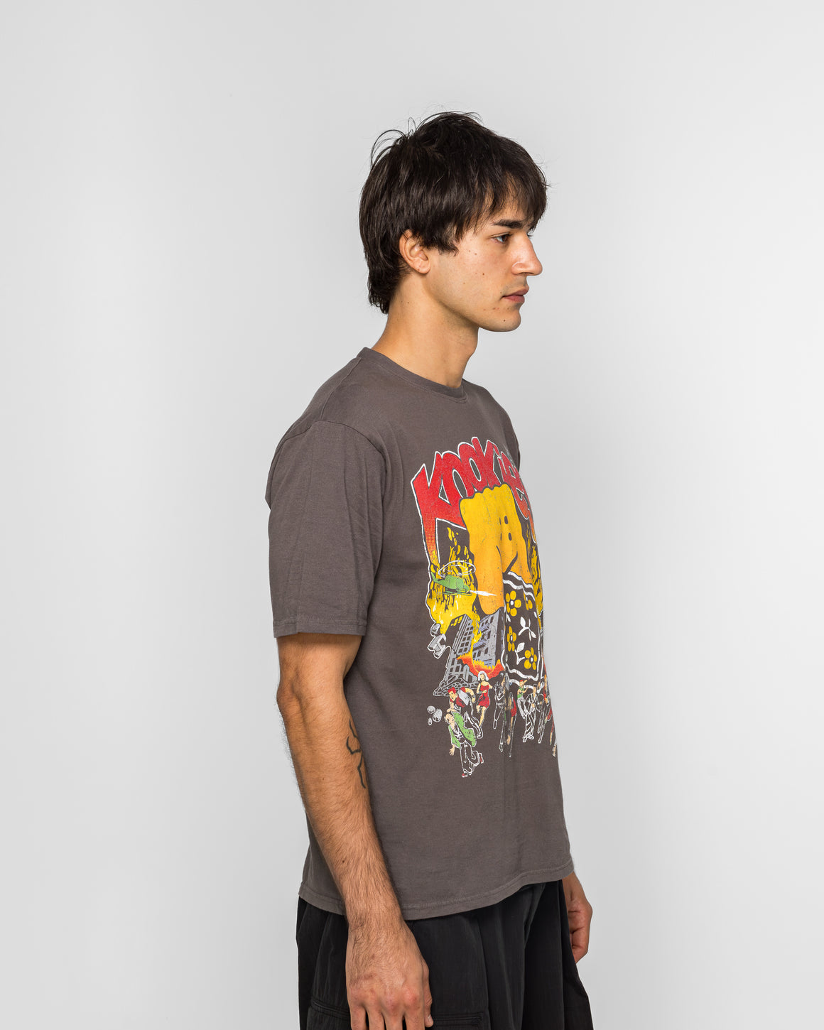 Kapital - 20/-Jersey Crew T (BUSTER PECKISH BOWY) - I-B | UP THERE