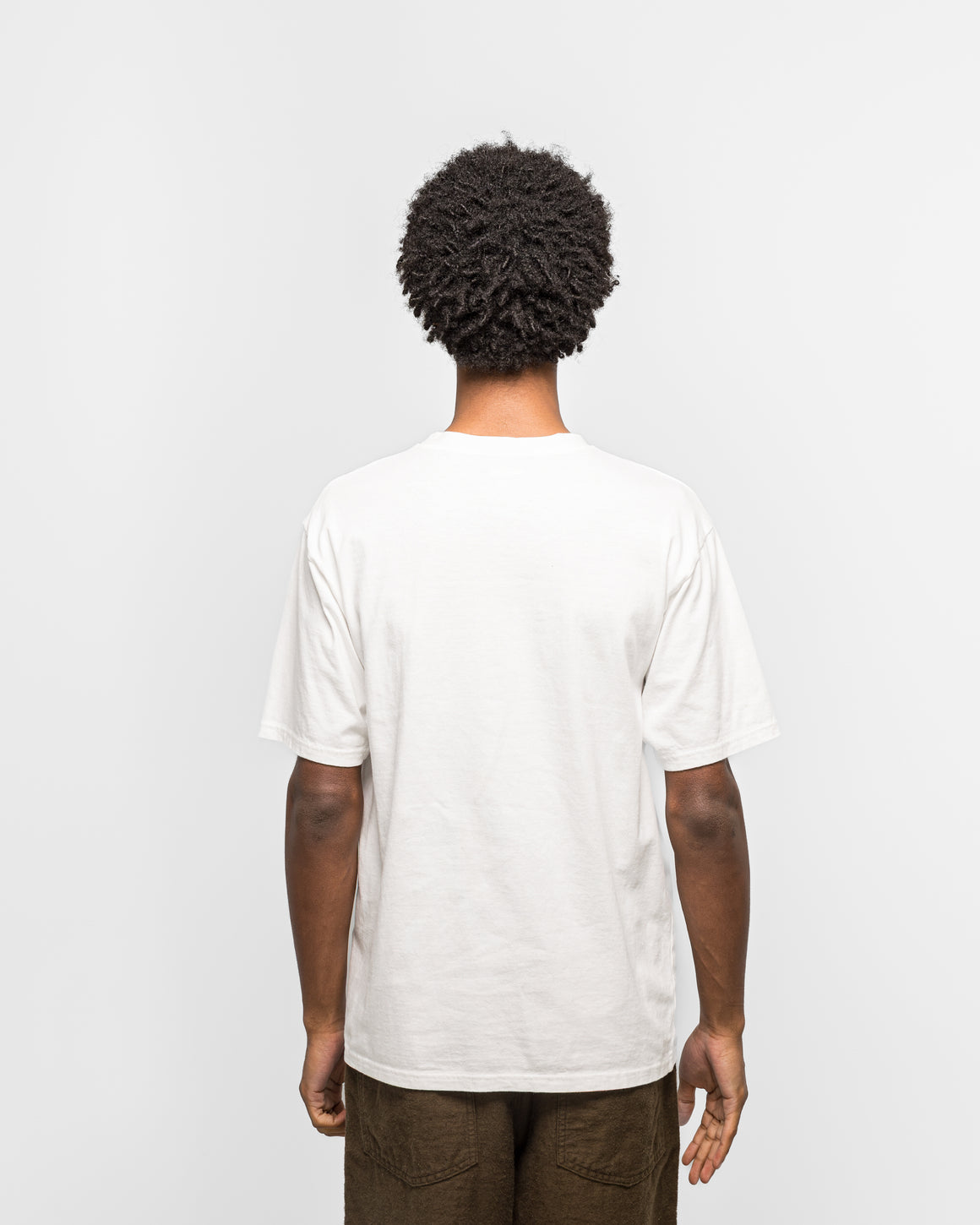 Kapital - 20/-Jersey Crew T (Two Trouts PECKISH RAINBOWY) - White - UP THERE