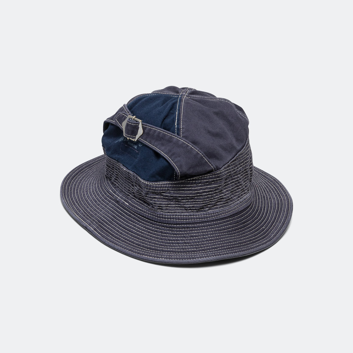 Kapital - Chino THE OLD MAN AND THE SEA Hat - Navy - UP THERE
