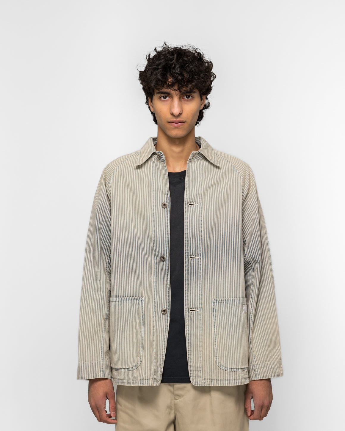 Kapital - LIBERTY Hickoree CACTUS Coverall (WWII-model) - Hickoree - UP THERE