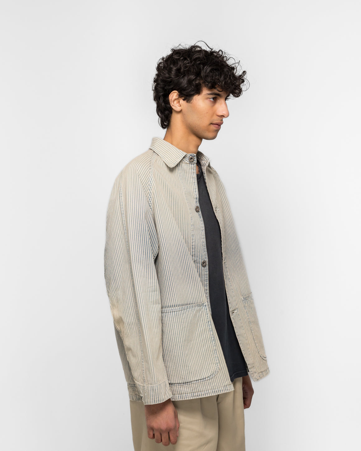 Kapital - LIBERTY Hickoree CACTUS Coverall (WWII-model) - Hickoree - UP THERE