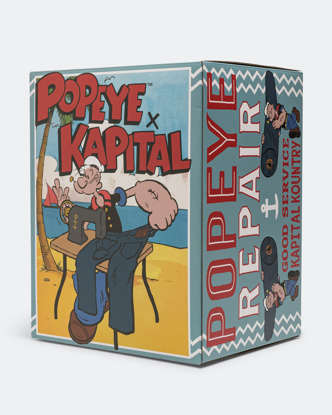 Kapital - POPEYE REPAIR Weight - Colorful - UP THERE