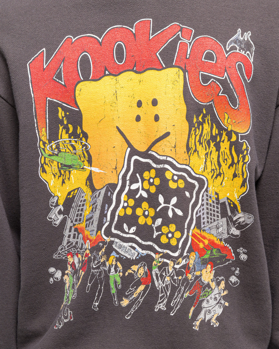 Kapital - SWT Knit Hoodie (BUSTER PECKISH RAINBOWY) - I-B - UP THERE