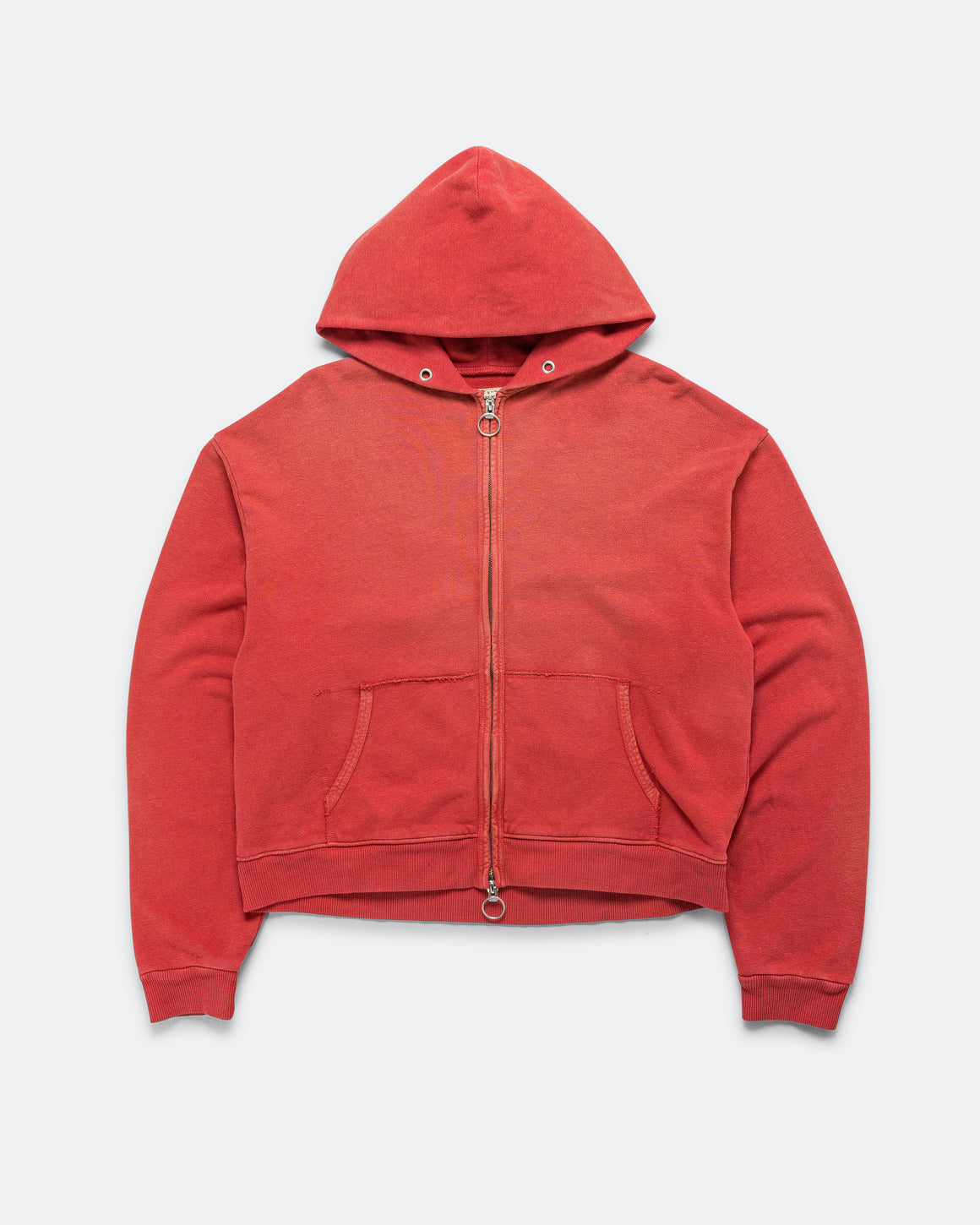 Kapital - SWT Knit ZIP-UP GYM Parka - Red - UP THERE