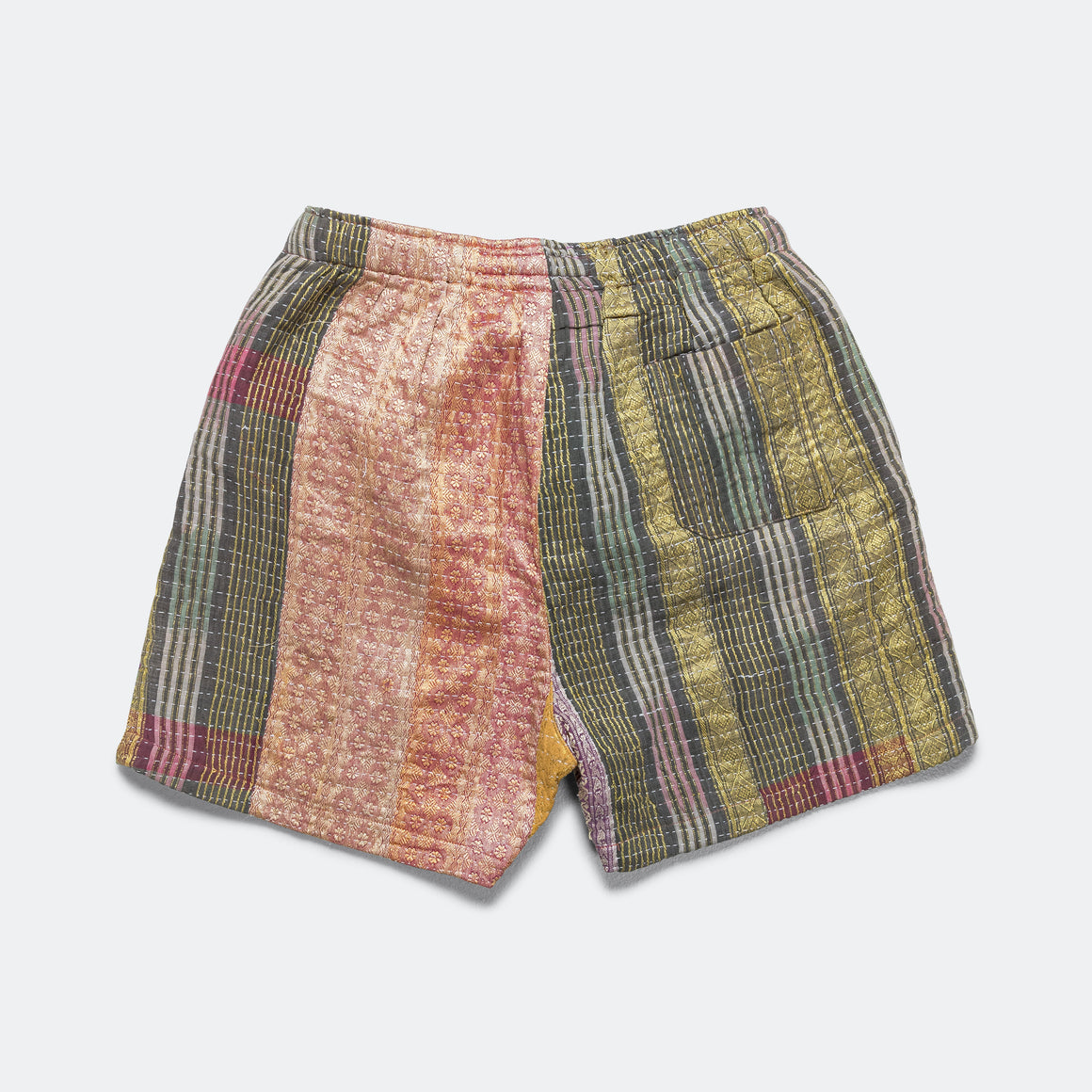 Kartik Research - One Of One Vintage Kantha Shorts - 36" - UP THERE