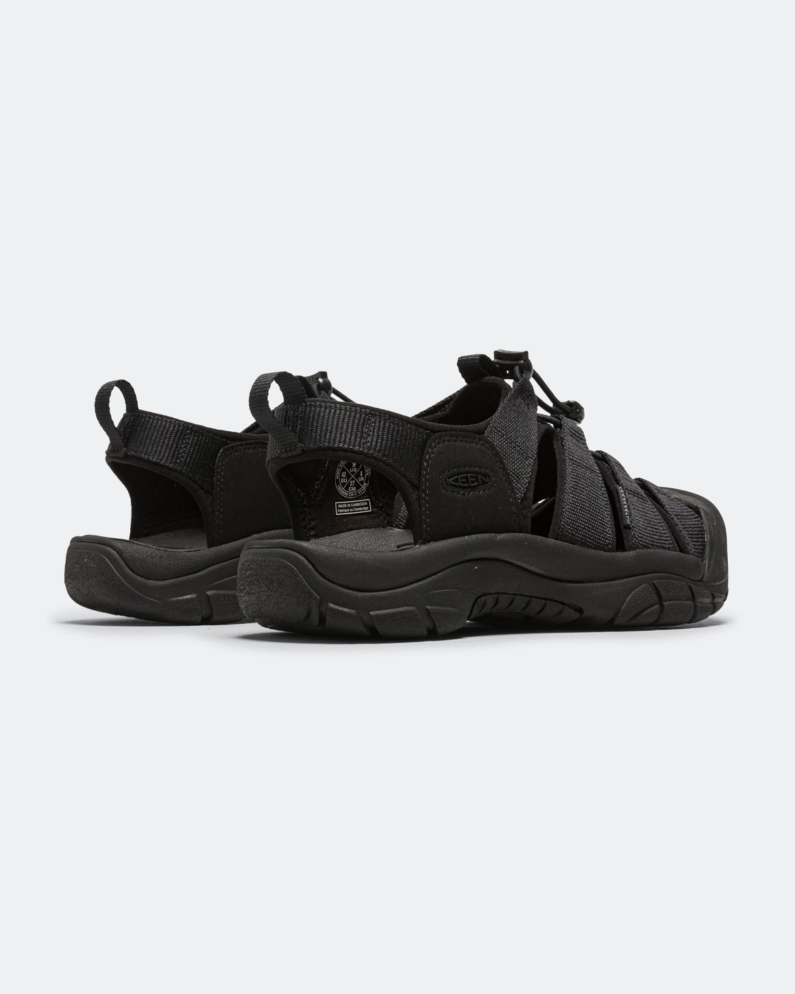 Keen - Newport H2 - Triple Black - UP THERE