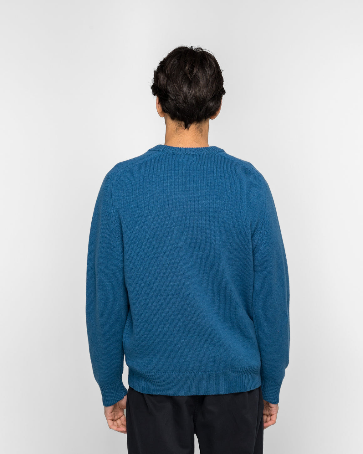 Khakis - Stock Crewneck Sweater - Blue - UP THERE