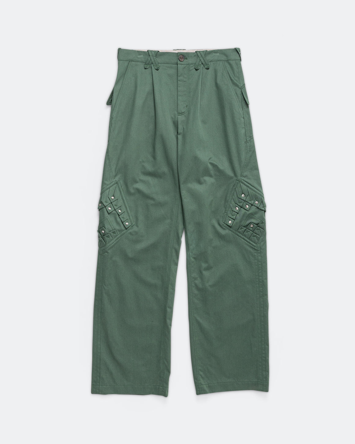 Kiko Kostadinov - Estike Trouser - Spruce Green - UP THERE
