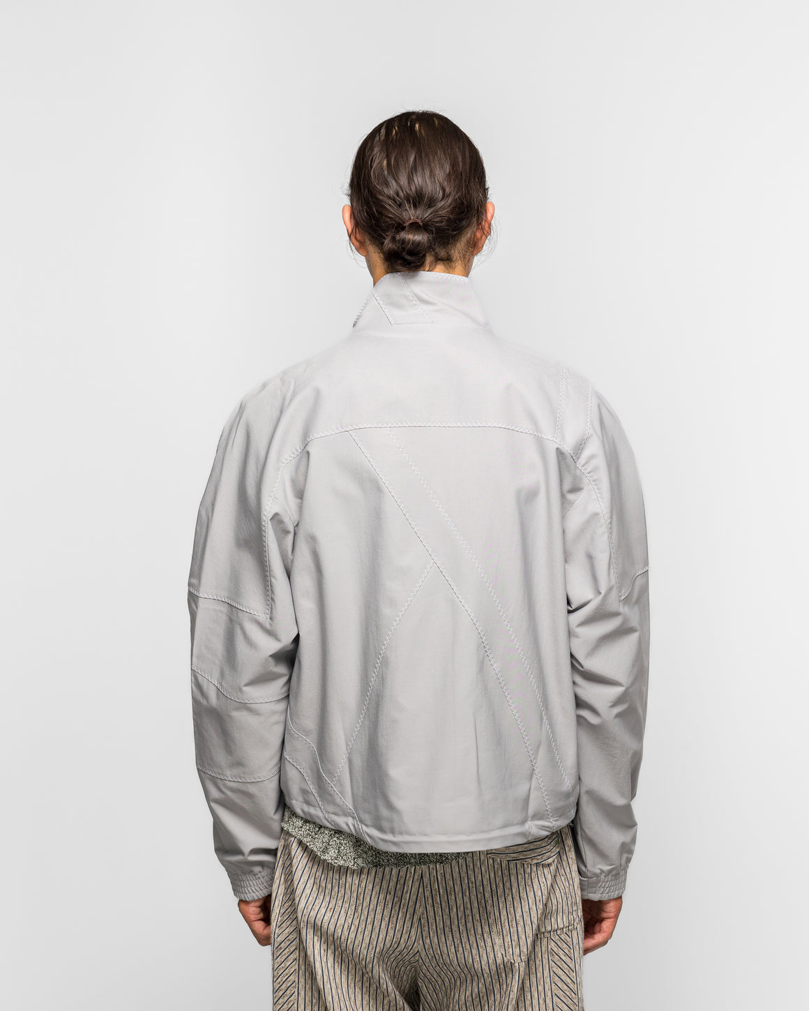 Kiko Kostadinov - Fosco Jacket - Pebble Grey Strech Twill - UP THERE