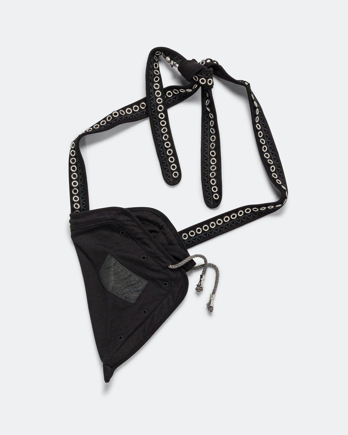 Kiko Kostadinov - Hatha Jersey Bag - Black Heavy Jersey - UP THERE