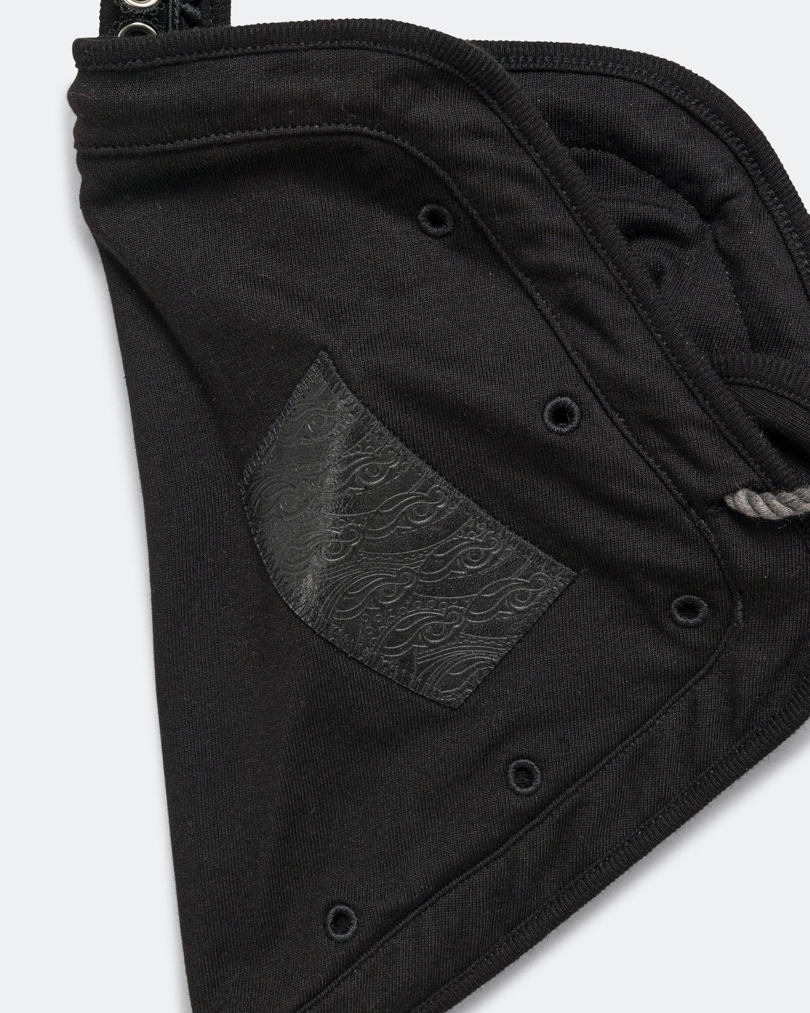 Kiko Kostadinov - Hatha Jersey Bag - Black Heavy Jersey - UP THERE