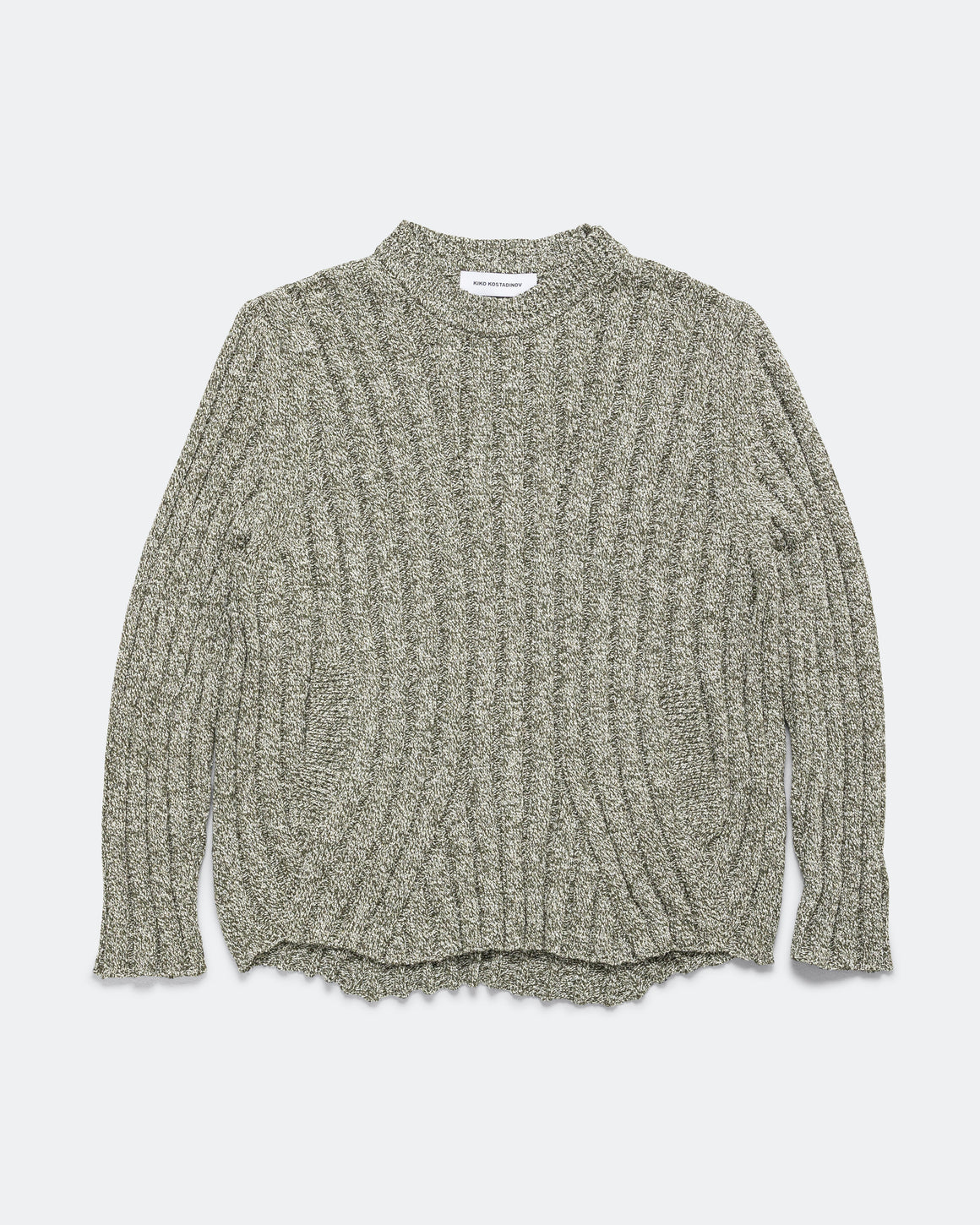Kiko Kostadinov - Kada Knit Pullover - Grey Melange - UP THERE