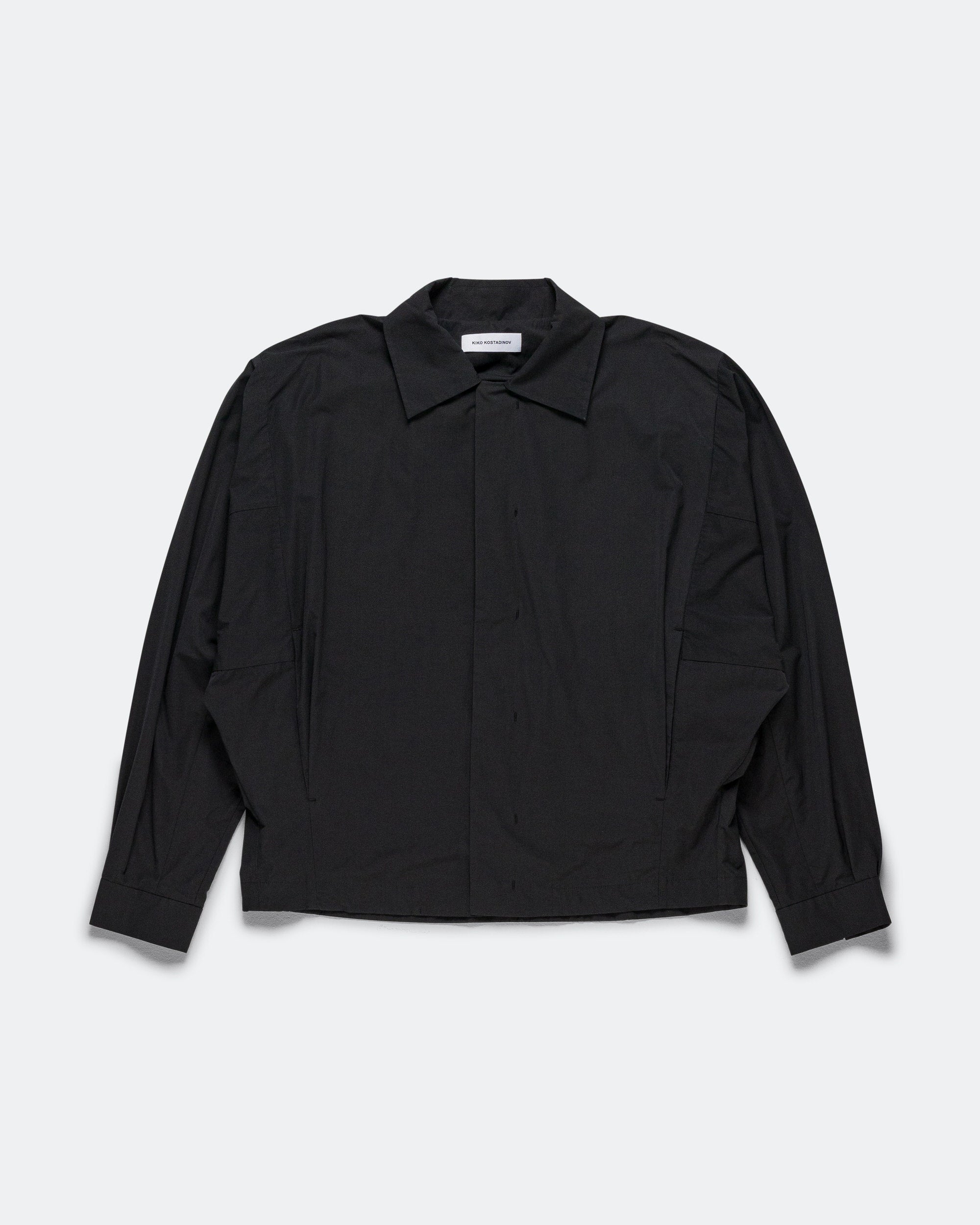 Kiko Kostadinov - Kippel Light Blouson - Pitch Black | UP THERE