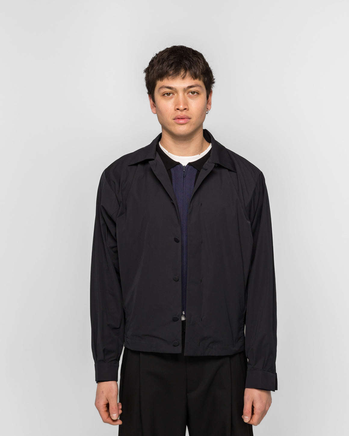 Kiko Kostadinov - Kippel Light Blouson - Pitch Black - UP THERE