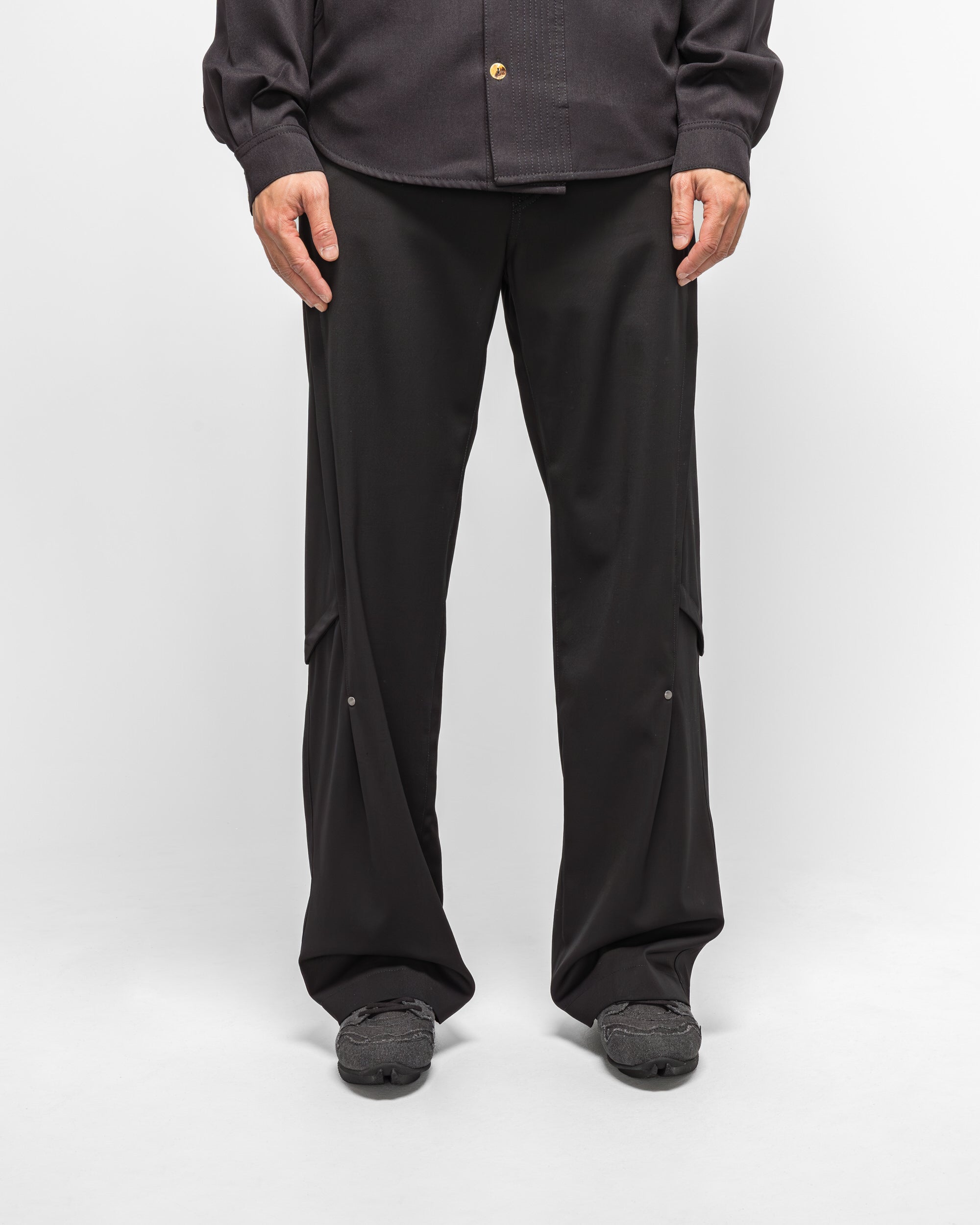 Kiko Kostadinov - Kraner Trouser - Crow Black | UP THERE
