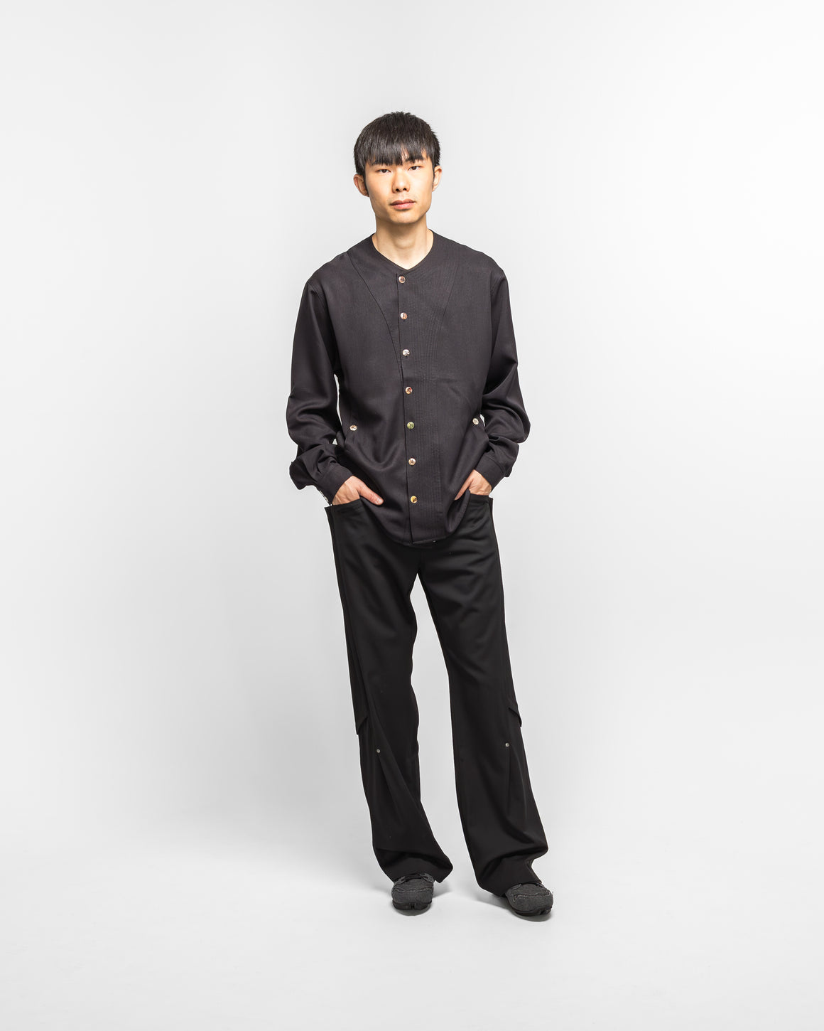 Kiko Kostadinov - Kraner Trouser - Crow Black - UP THERE