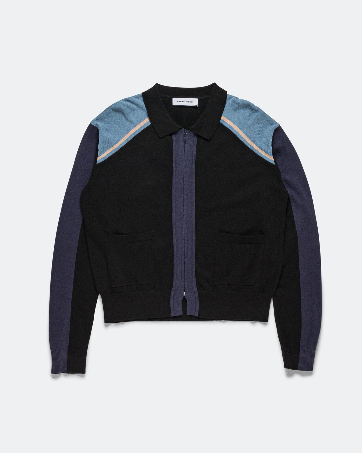 Kiko Kostadinov - Munno Knit Cardigan - Phantom Black - UP THERE