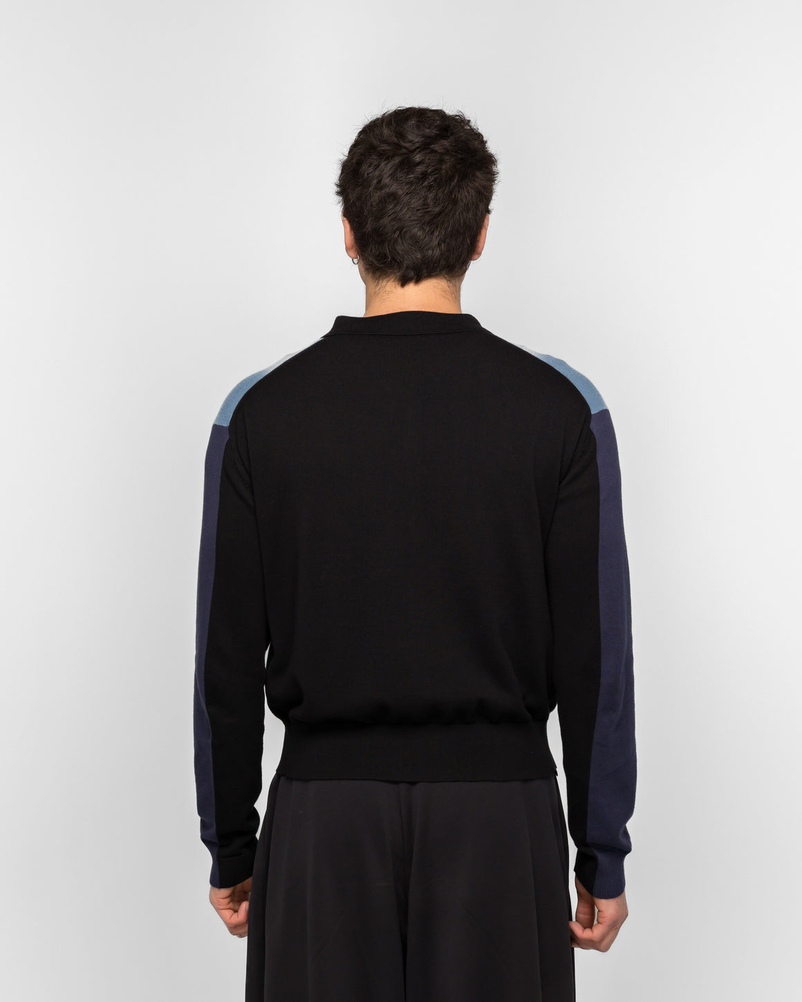 Kiko Kostadinov - Munno Knit Cardigan - Phantom Black - UP THERE