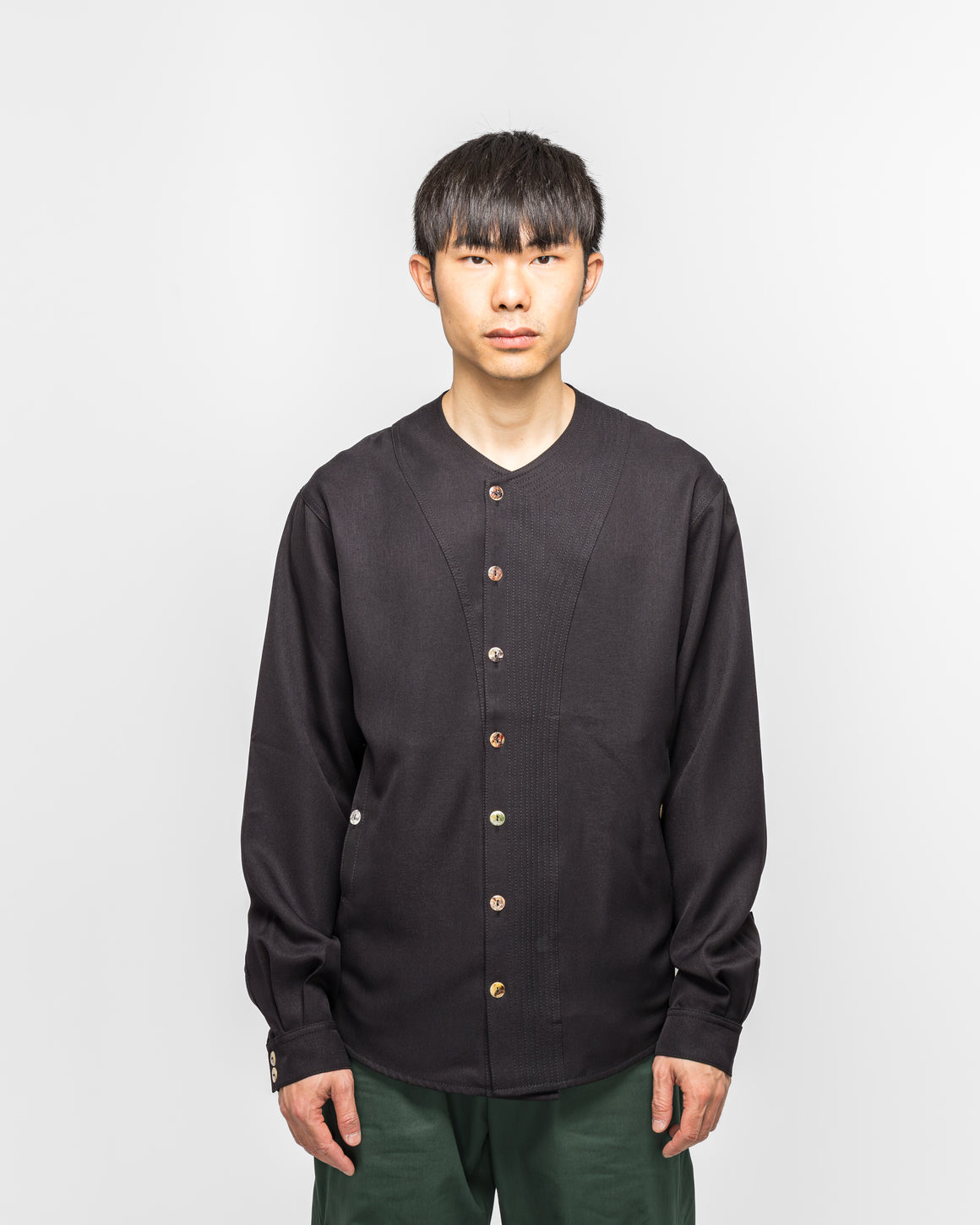 Kiko Kostadinov - Slatina Cardigan - Coal Black - UP THERE