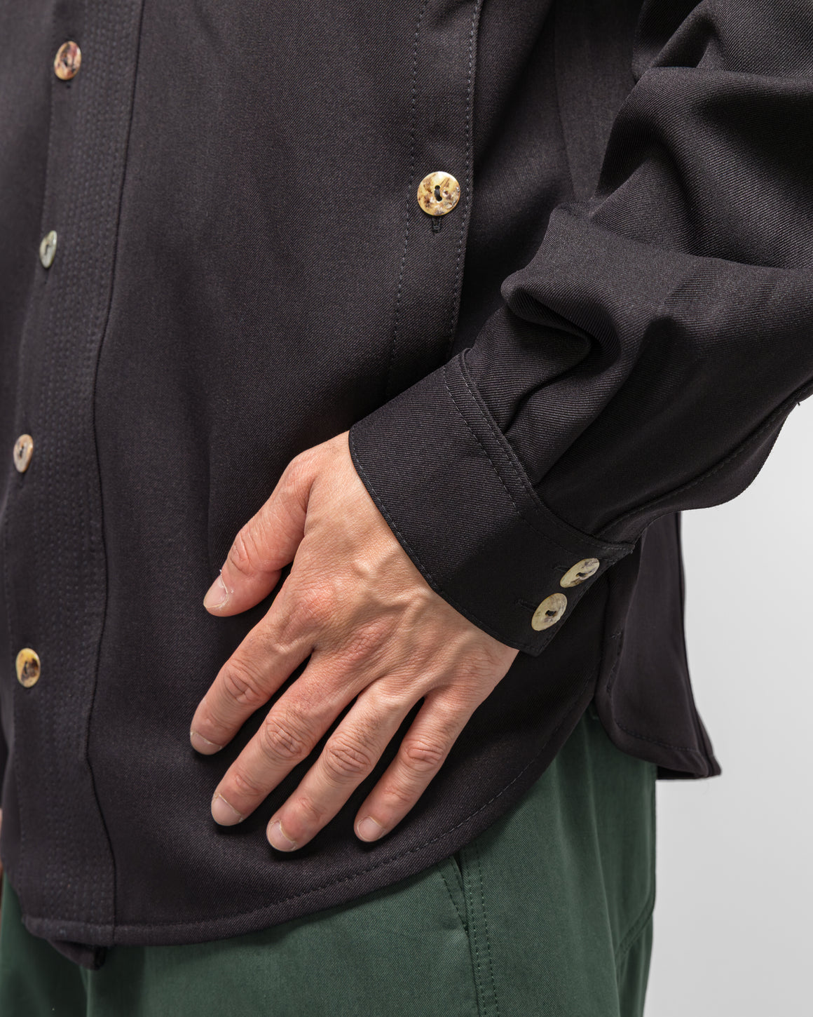 Kiko Kostadinov - Slatina Cardigan - Coal Black - UP THERE