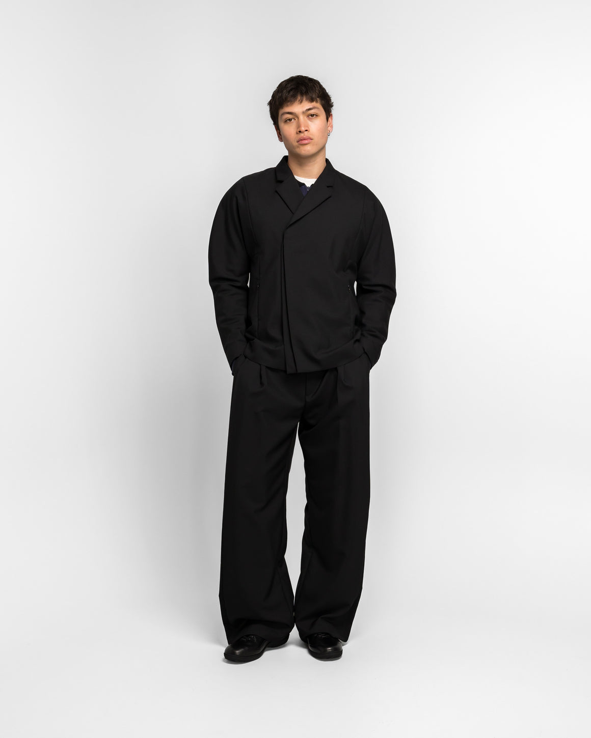 Kiko Kostadinov - Vaals Tailored Blazer - Space Black - UP THERE