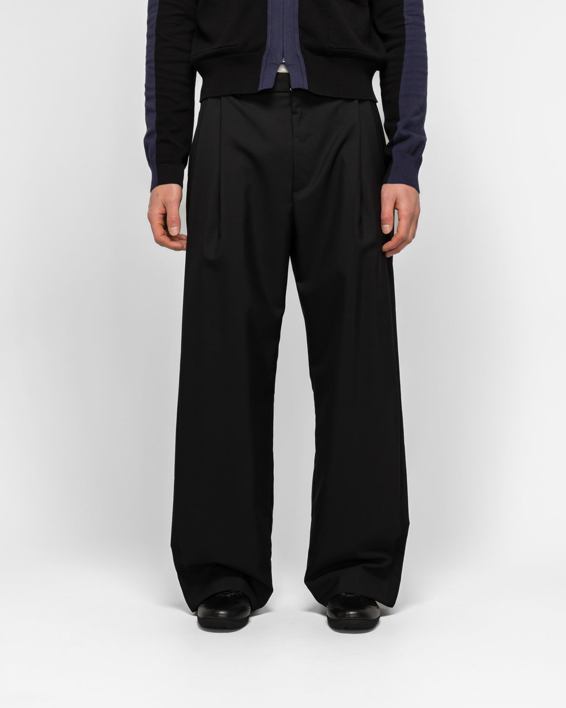 Kiko Kostadinov - Vaals Tailored Trousers - Space Black - UP THERE