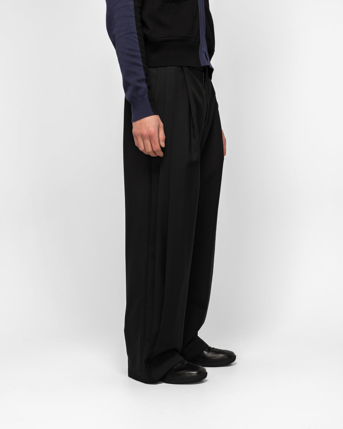 Kiko Kostadinov - Vaals Tailored Trousers - Space Black - UP THERE