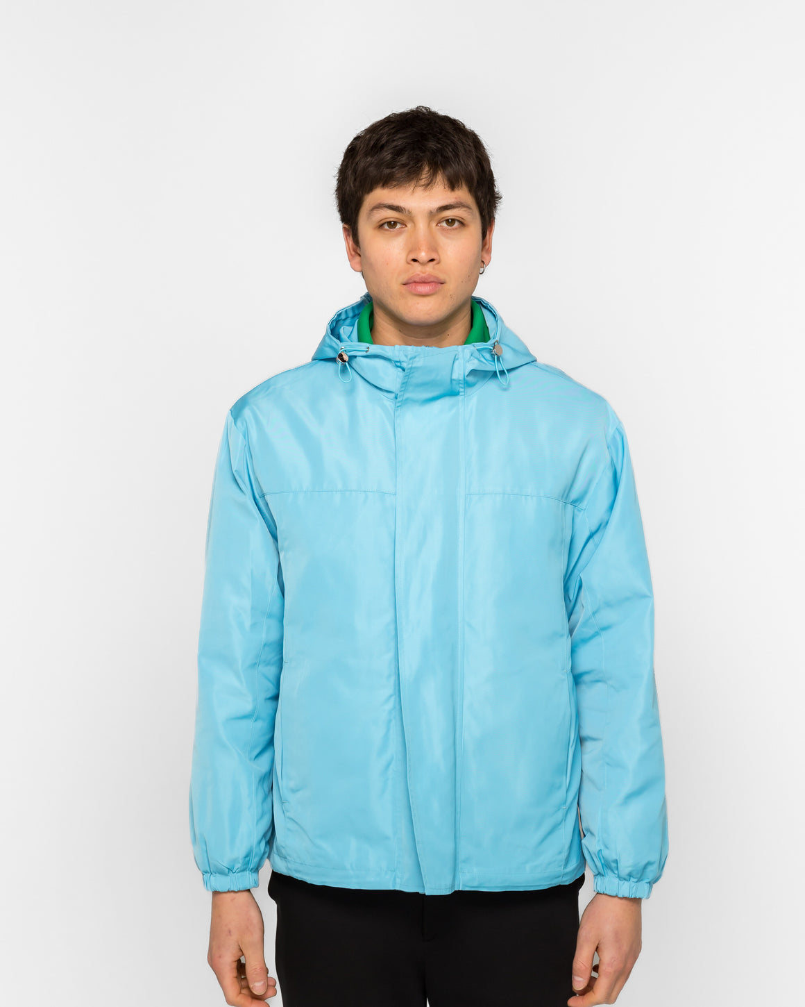 LII - Hooded Anorak - Blue - UP THERE