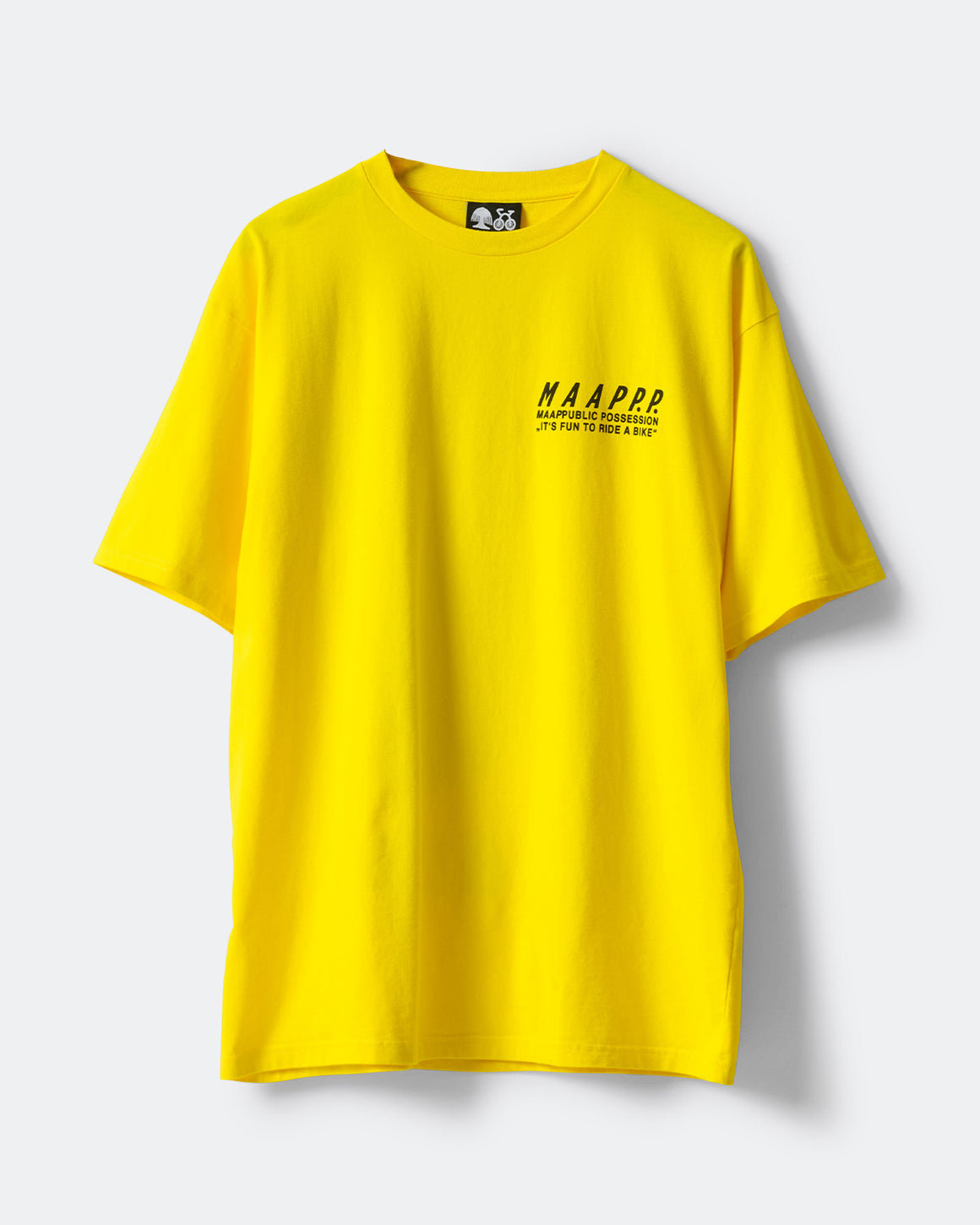 MAAP - Free n' Easy Tee x PUBLIC POSSESSION - Yellow - UP THERE