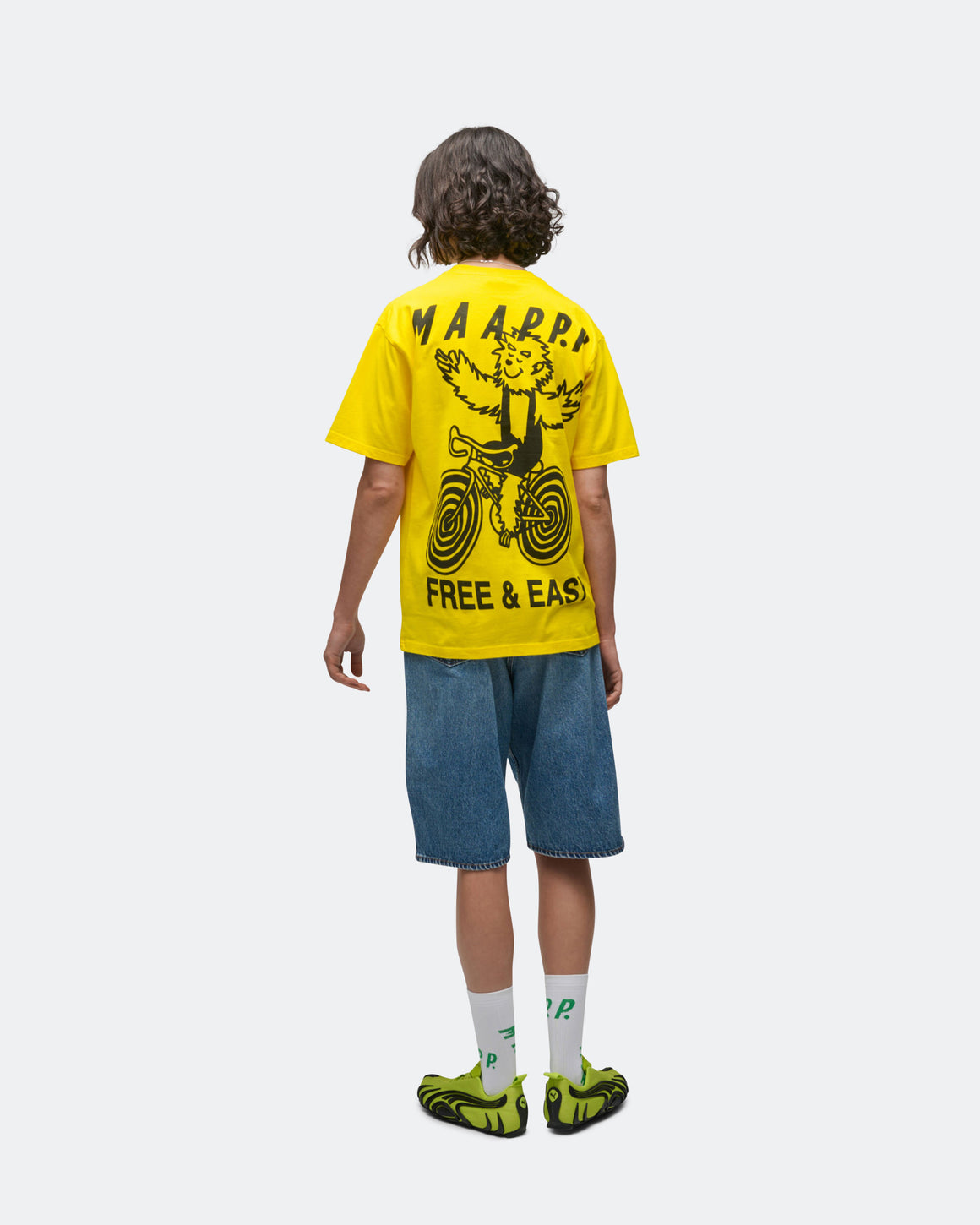 MAAP - Free n' Easy Tee x PUBLIC POSSESSION - Yellow - UP THERE