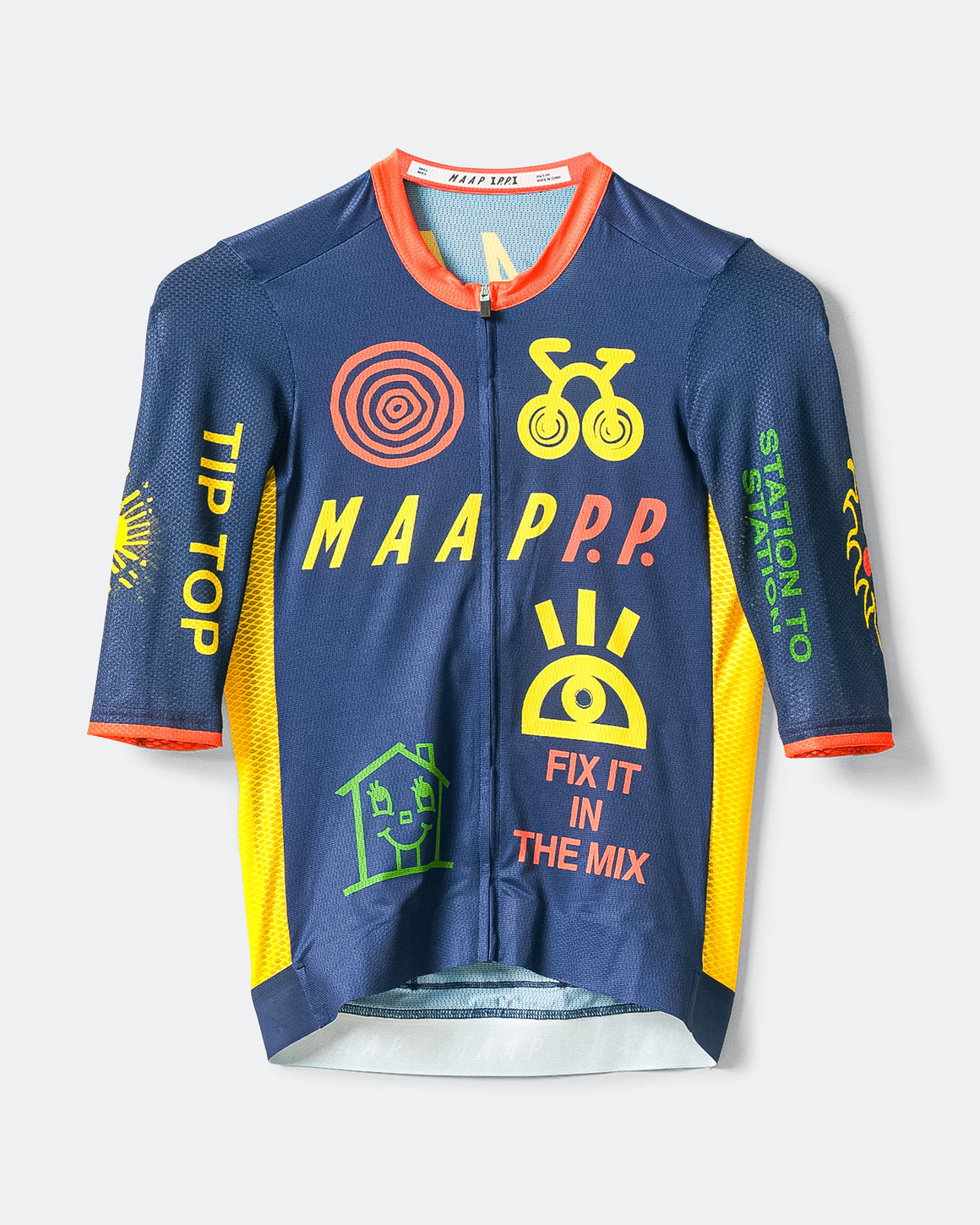 MAAP - Pro Air Jersey 3.0 x PUBLIC POSSESSION - Navy - UP THERE