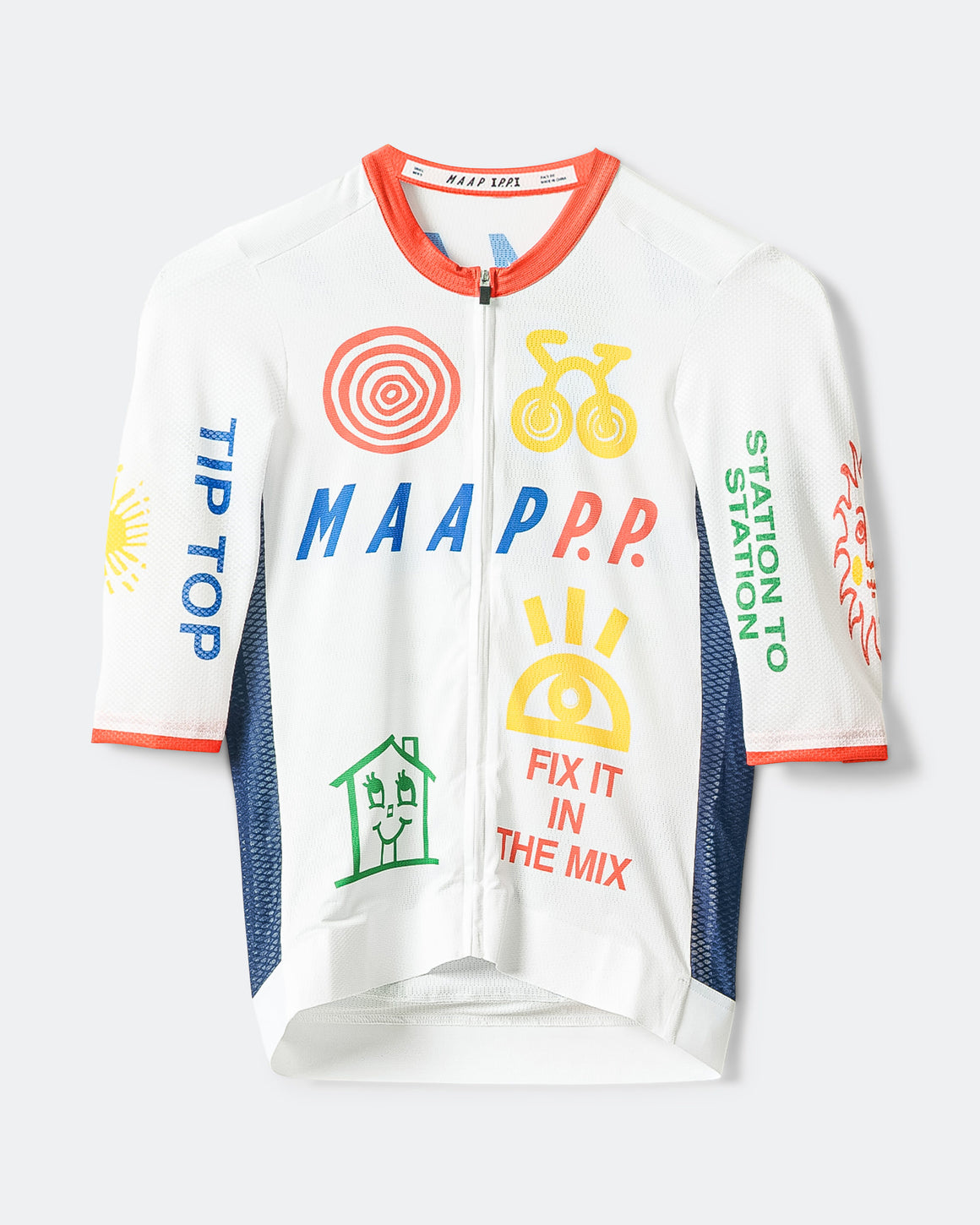 MAAP - Pro Air Jersey 3.0 x PUBLIC POSSESSION - White - UP THERE