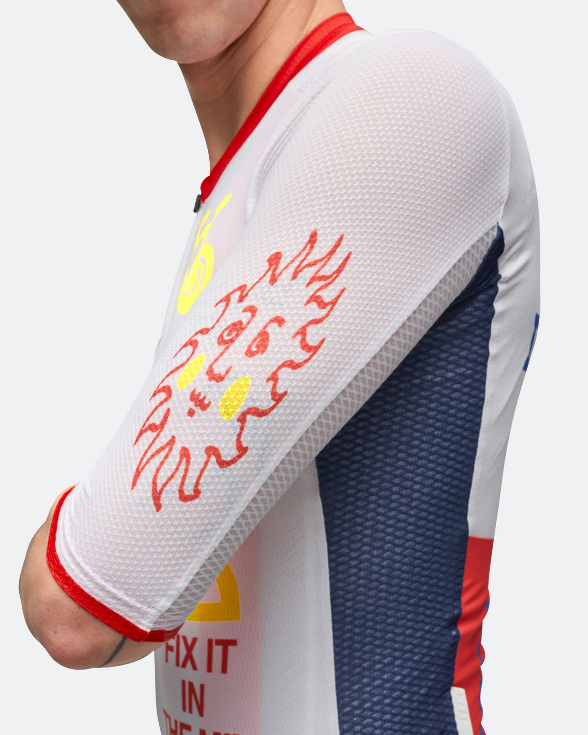 MAAP - Pro Air Jersey 3.0 x PUBLIC POSSESSION - White - UP THERE