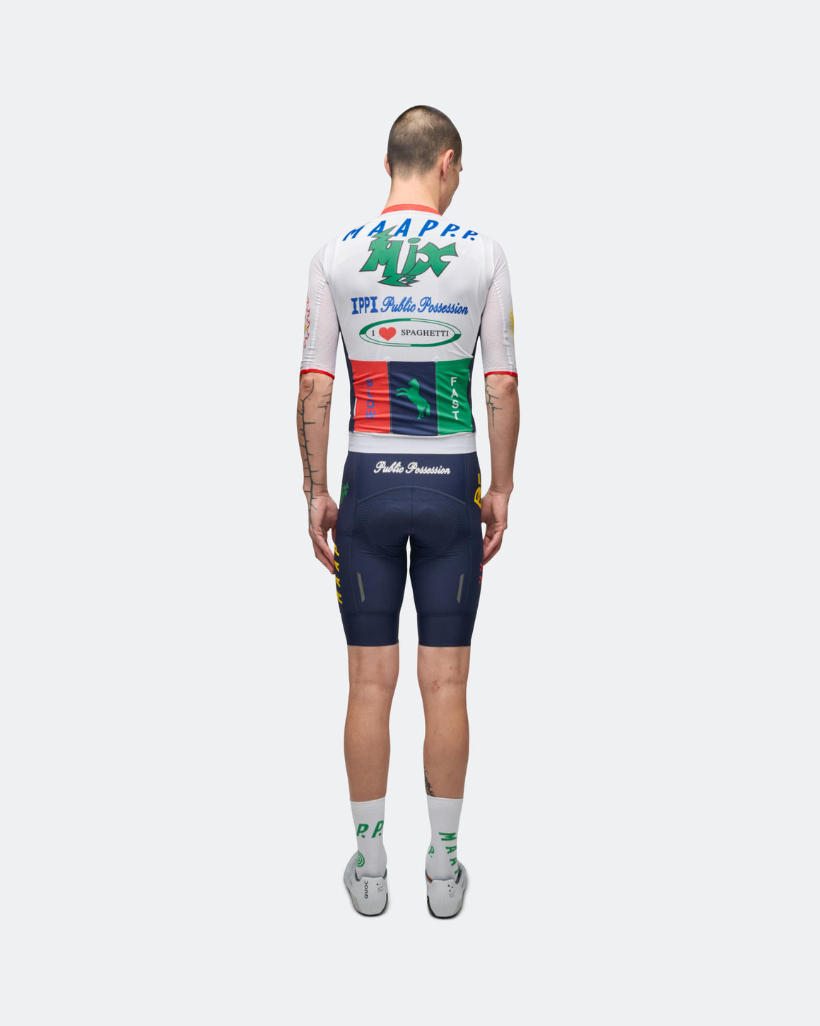 MAAP - Pro Air Jersey 3.0 x PUBLIC POSSESSION - White - UP THERE